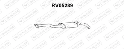 Centre Muffler Rover 100 / METRO Hatchback