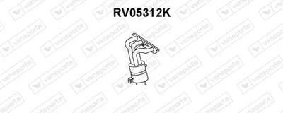 Manifold Catalytic Converter Rover 25 I Hatchback