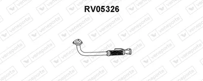 Exhaust tube VENEPORTE RV05326