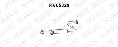 Front Muffler Rover 400 II
