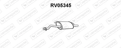 Rear Muffler Rover 400 II · Rover 400 Tourer
