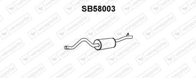 Rear Muffler Saab 900 I Convertible · Saab 900 I Combi Coupe · Saab 900 I