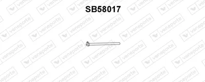 VENEPORTE SB58017 exhaust pipe