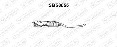 Front Muffler Saab 9-5 · Saab 9-5 Estate