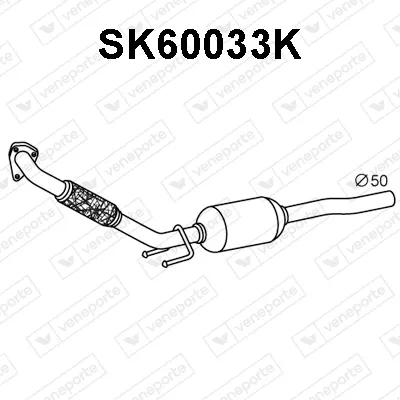 Catalytic Converter Seat IBIZA III · Seat CORDOBA · Skoda FABIA I