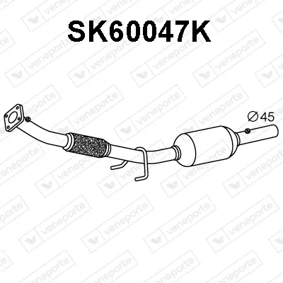 Catalytic Converter Skoda FABIA I · Skoda FABIA I Combi · Skoda FABIA I Saloon