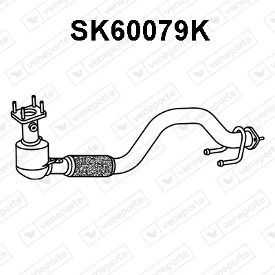 Catalytic Converter Skoda OCTAVIA II · Skoda OCTAVIA II Combi · Vw GOLF V