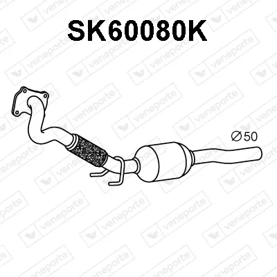 Catalytic Converter Seat IBIZA III · Seat CORDOBA · Skoda FABIA I