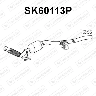 SCR Catalytic Converter Skoda SUPERB III · Skoda SUPERB III Estate · Vw PASSAT B8
