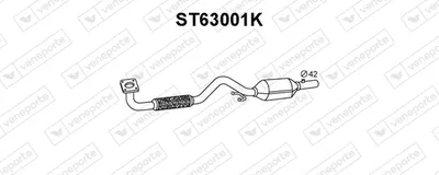 Catalytic Converter Seat IBIZA II