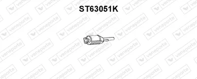 Catalytic Converter Seat TOLEDO I · Vw PASSAT B3/B4 · Vw PASSAT B3/B4 Variant