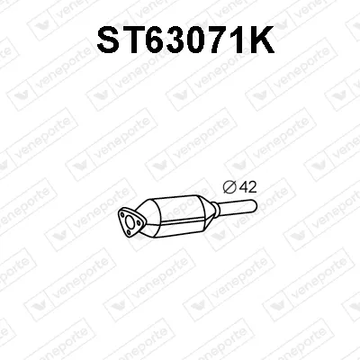 Catalytic Converter Seat CORDOBA · Seat IBIZA II · Seat INCA