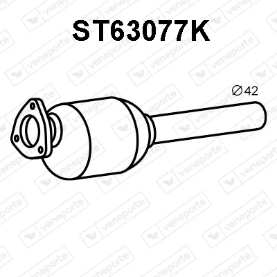 Catalytic Converter Seat CORDOBA · Seat IBIZA II · Seat INCA