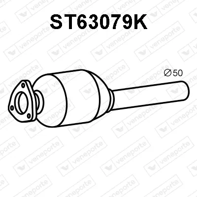 Catalytic Converter Ford GALAXY I · Seat CORDOBA · Seat TOLEDO I