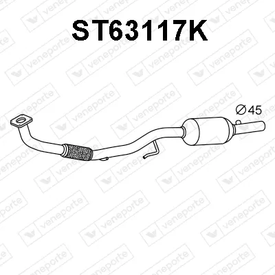 Catalytic Converter Seat IBIZA III · Seat CORDOBA · Skoda FABIA I
