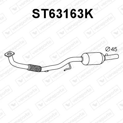 Catalytic Converter Seat IBIZA III · Seat CORDOBA · Skoda FABIA I