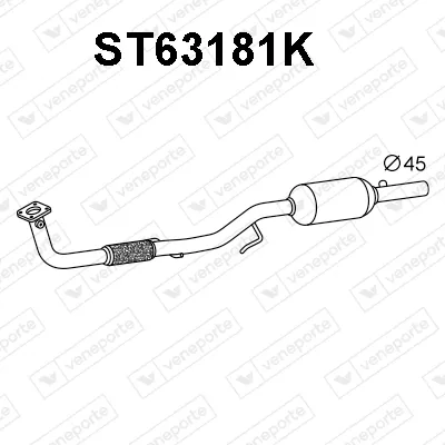 Catalytic Converter Seat IBIZA III · Seat CORDOBA · Skoda FABIA I