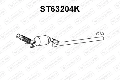 Catalytic Converter Seat ATECA · Skoda KAROQ