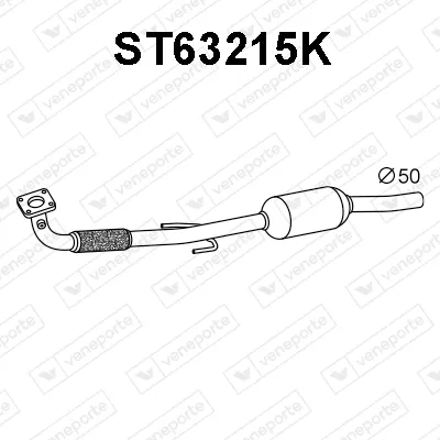 Catalytic Converter Seat AROSA · Vw POLO III · Vw LUPO I