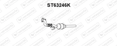 Catalytic Converter Seat TOLEDO I · Vw PASSAT B3/B4 · Vw PASSAT B3/B4 Variant