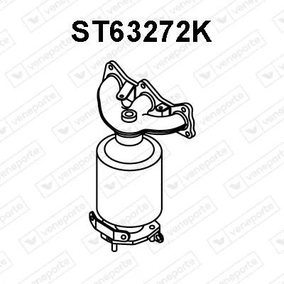 Manifold Catalytic Converter Seat IBIZA III · Seat CORDOBA · Skoda FABIA I