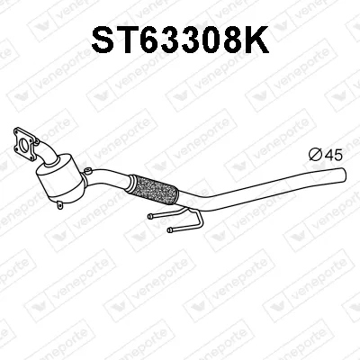 Catalytic Converter Seat IBIZA IV · Seat IBIZA IV SC · Seat IBIZA IV ST