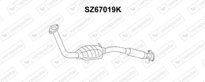 Catalytic Converter Suzuki JIMNY Closed Off-Road Vehicle