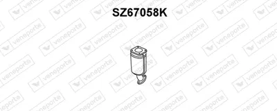 Catalytic Converter Suzuki WAGON R+