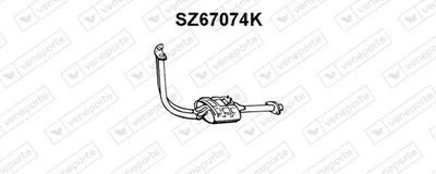 Catalytic Converter Suzuki VITARA · Suzuki VITARA Cabrio