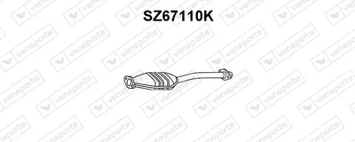 Catalytic Converter Suzuki X-90