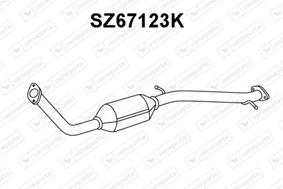 Catalytic Converter Suzuki JIMNY Closed Off-Road Vehicle
