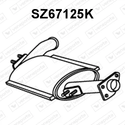 Catalytic Converter Suzuki GRAND VITARA II