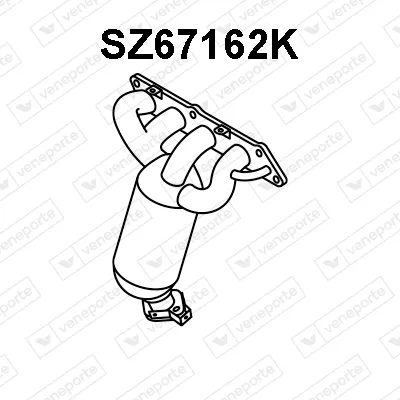Catalytic Converter Suzuki ALTO VI