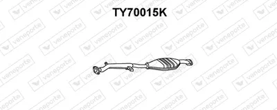 Catalytic Converter Toyota CARINA E VI Saloon · Toyota CARINA E VI · Toyota CARINA E VI Sportswagon