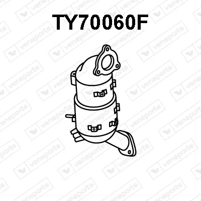 Soot/Particulate Filter, exhaust system Toyota AVENSIS Saloon · Toyota AVENSIS Estate · Toyota AVENSIS