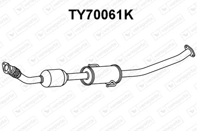 Catalytic Converter Toyota COROLLA Verso