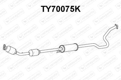 Catalytic Converter Toyota PRIUS Liftback