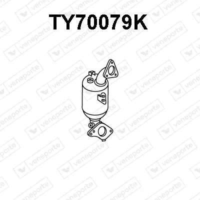 Catalytic Converter Toyota YARIS · Toyota AURIS · Toyota COROLLA Saloon