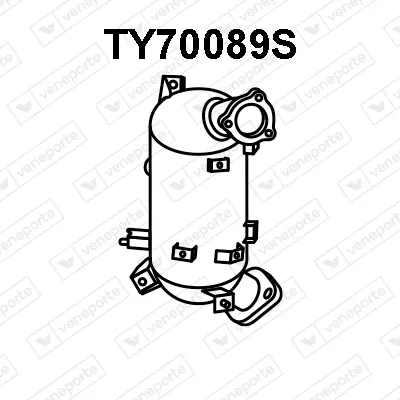 Soot/Particulate Filter, exhaust system Toyota RAV 4 III · Toyota RAV 4 IV