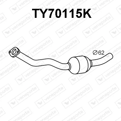 Catalytic Converter Toyota RAV 4 III