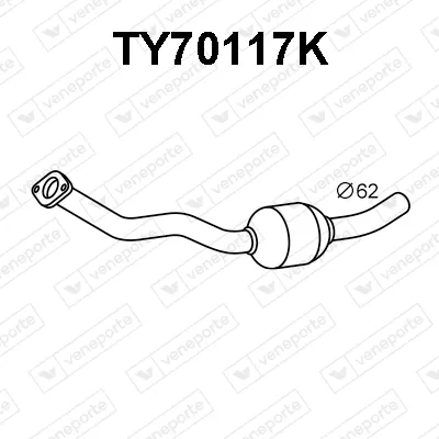 Catalytic Converter Toyota RAV 4 III