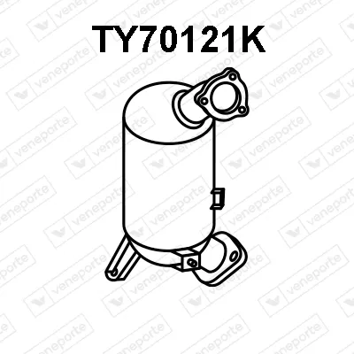 Catalytic Converter Toyota RAV 4 III