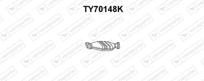 Catalytic Converter Toyota COROLLA Compact · Toyota COROLLA Liftback · Toyota COROLLA Estate
