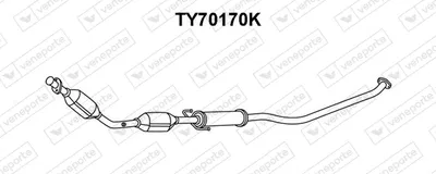 Catalytic Converter Toyota COROLLA