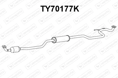 Catalytic Converter Toyota YARIS