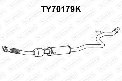 Catalytic Converter Toyota YARIS