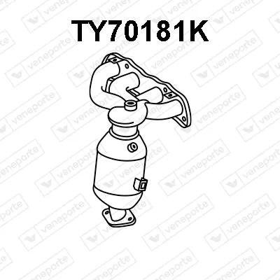 Catalytic Converter Toyota YARIS