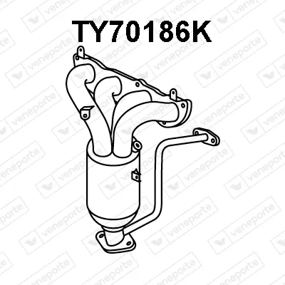 Catalytic Converter Toyota YARIS