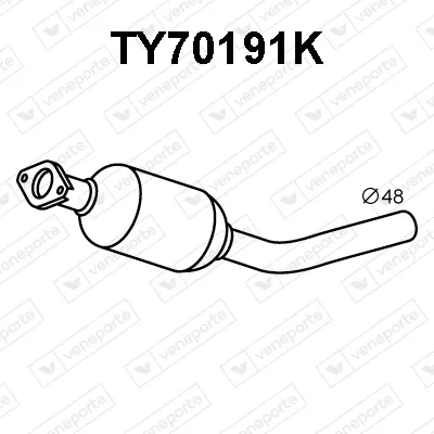 Catalytic Converter Toyota YARIS · Toyota YARIS Hatchback Van