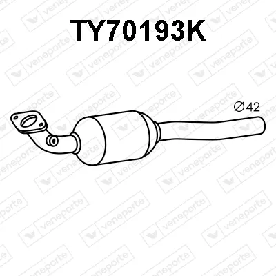 Catalytic Converter Toyota YARIS